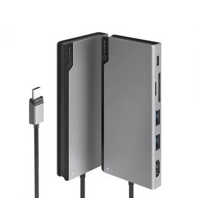 Alogic Dockingstation USB-C Ultra Dock Gen 2 spacegrey Multimedia-Technik