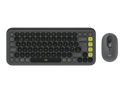 LOGI POP ICON COMBO - GRAPHITE (UK) Eingabe / Ausgabe Mäuse & Tastaturen Tastatur-Maus-Sets