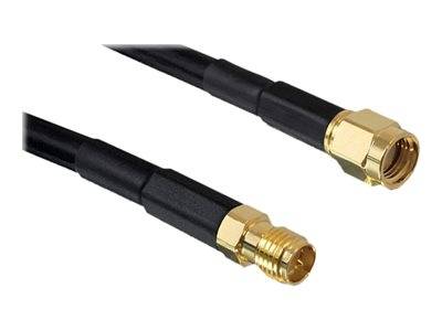 DELOCK Antennenkabel RP-SMA -> St/Bu 15.00m Multimedia-Technik Satelliten-Zubehör