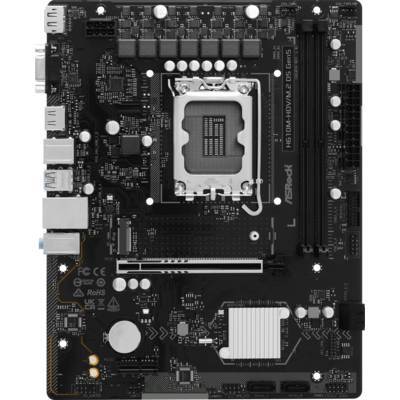 ASRock H610M-HDV/M.2 D5 GEN5 1700 mATX HDMI/DP/D-Sub DDR5 Multimedia-Technik Mainboards INTEL