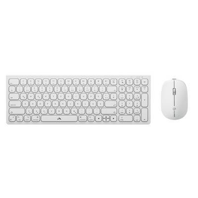 Alogic Tastatur mit Maus Wireless USB-C weiß Eingabe / Ausgabe Mäuse & Tastaturen