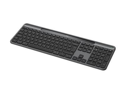 LOGI Slim Solar+ Keyboard Graphite (US) Eingabe / Ausgabe Mäuse & Tastaturen Tastatur-Maus-Sets