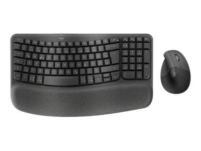 LOGI Wave Keys and Lift Combo - DEU Eingabe / Ausgabe Mäuse & Tastaturen Tastatur-Maus-Sets