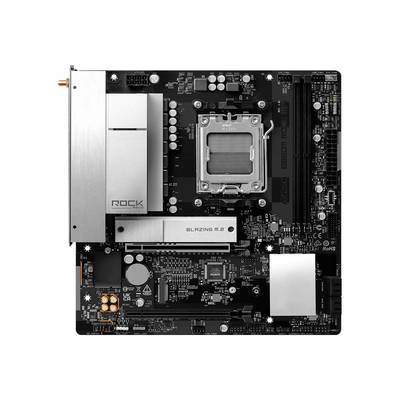 ASRock B850M Rock WiFi AM5 mATX HDMI/DP DDR5 Multimedia-Technik Mainboards AMD