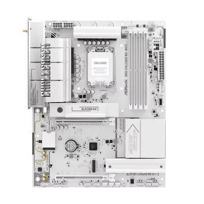 ASRock B860 Challenger WiFi White, 1851 ATX HDMI/USB-C DDR5 Multimedia-Technik Mainboards INTEL