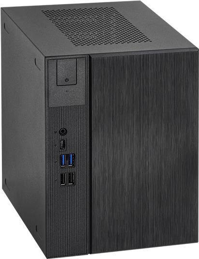 ASRock Barebone Deskmeet X600 HDMI/2xDP black DDR5 retail Multimedia-Technik Barebones