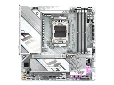 Gigabyte X870M AORUS ELITE WIFI7 ICE (X870,AM5,ATX,DD Multimedia-Technik Mainboards AMD