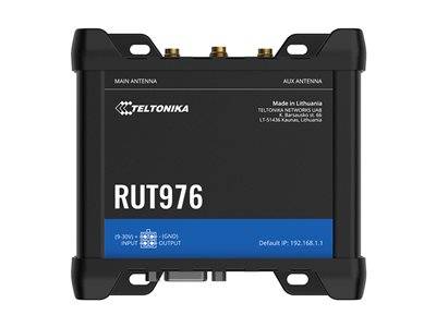 TELTONIKA NETWORKS RUT976 eSIM Router Internet of Things (IoT) IoT-Geräte IoT Gateways