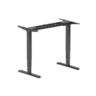 Equip Schreibtischgestell Dual Motor elek. 125Kg sw Multimedia-Technik Sitz-Steh-Lösungen