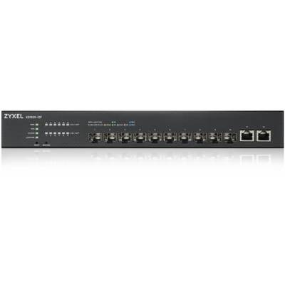 Zyxel 12-Port Smart Managed Switch,10x10G SFP+ 2x10GBit RJ45 Multimedia-Technik Switche