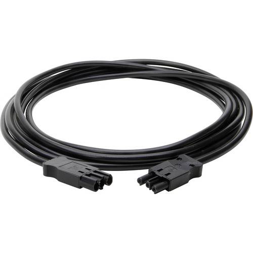 Kopp Verbindungsleitung kompatibel GST-Stecksystem St/Bu, 1,5mm², 5m, schwarz Strom / Energie /