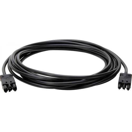 Kopp Verbindungsleitung kompatibel GST-Stecksystem St/Bu, 1,5mm², 8m, schwarz Strom / Energie /