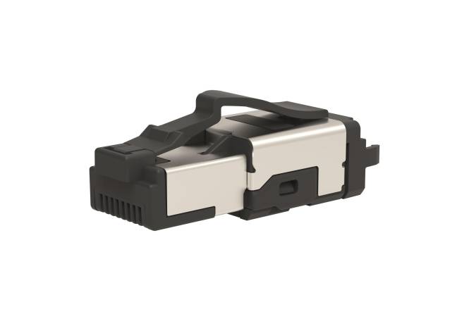 Metz C6A RJ45 field plug 130E507032-E ultra short Install.Baumaterial Netzw.Telekomm CU-Komponenten