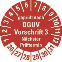 HEIN 185660 Prüfpl.DGUV3 NP 26-31,r,PF,Ø30mm,500/RO Industriematerial Schaltschränke