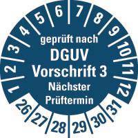 HEIN 185661 Prüfpl.DGUV3 NP 26-31,bl,PF,Ø30mm,500/RO Industriematerial Schaltschränke