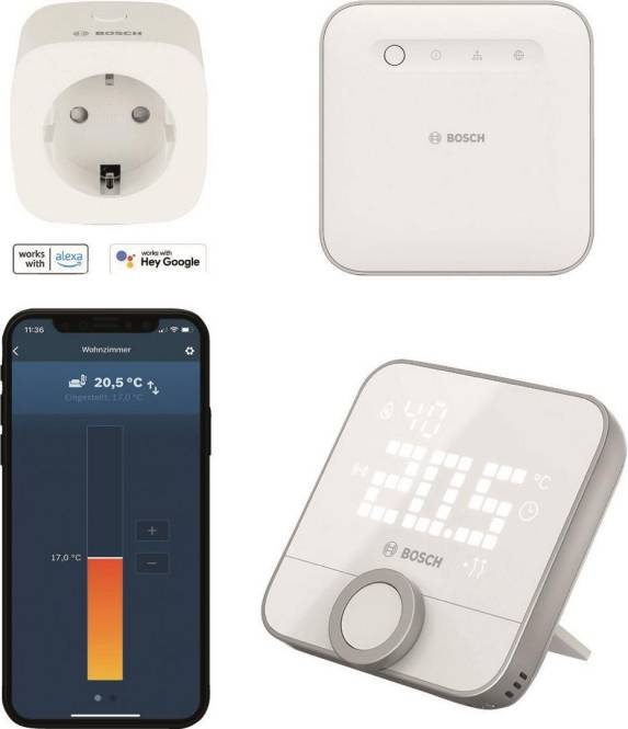 Bosch Einzelraumregelung Starterset Smart Home Nr.7739623521 Install.Baumaterial