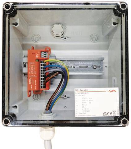 Dehn 900902 DCU EMOB 2 25 DCU 2 25 Überspannungsableiter Typ 2+3 DEHNcube Install.Baumaterial