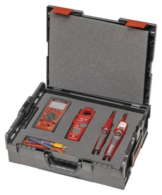 Benning SET Messgeräte L-Box Elektromeister Install.Baumaterial Werkzeug