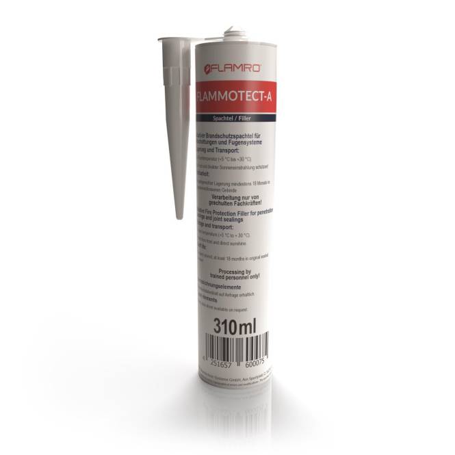 Flamro 01155115 FLAMMOTECT-A 310ml Ablative Brandschutz Spachtel Kartusche Install.Baumaterial