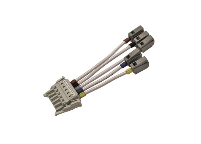 LAS Universallichtband FLEXOswitch Einspeisung 5x2,5mm² Techn.Licht/Wohnraum Innenleuchten