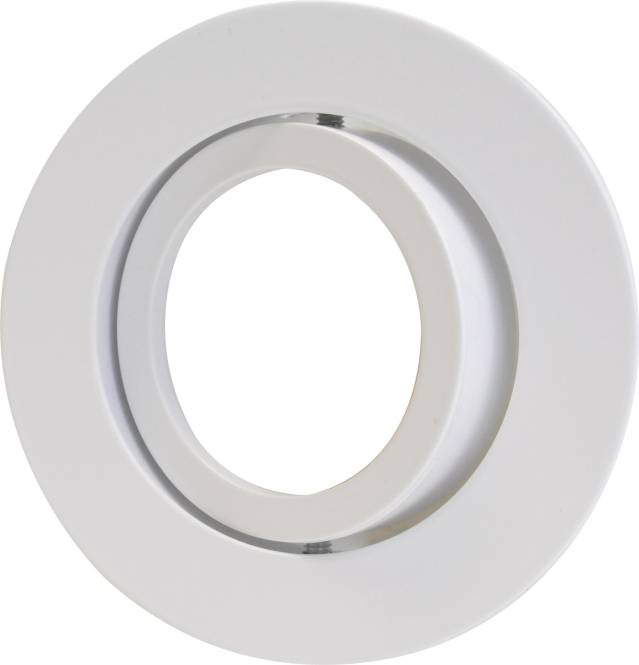 Megatron DECOCLIC Einbaustrahler MT75200 rund DA68mm weiß inkl.Fassung GU10+GU5.3 Innenleuchten
