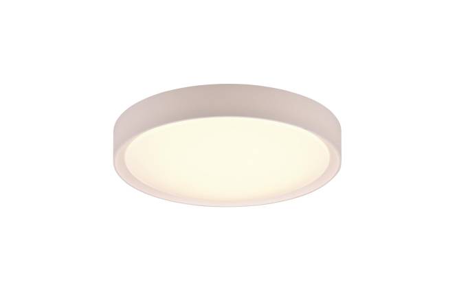 TRIO LED-Deckenleuchte CLARIMO 659011801 18W 1850Lm 3000K ws IP44 D330mm Techn.Licht/Wohnraum