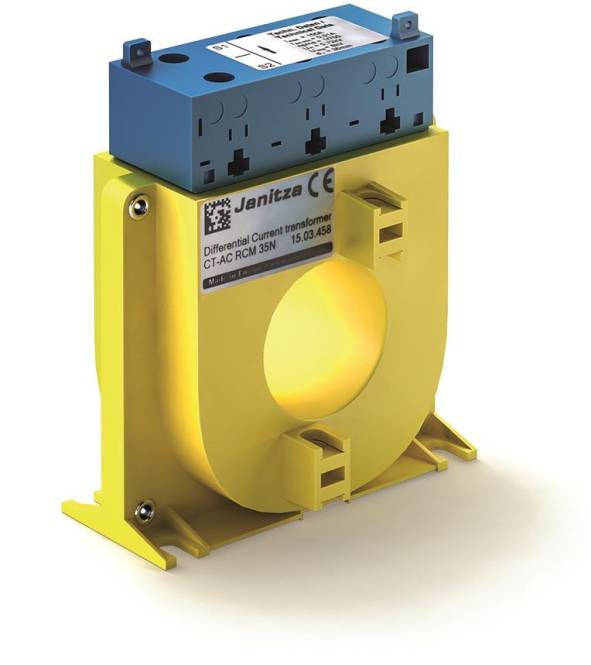 Janitza Aufsteck CT-AC RCM 35N Differenzstromwandler 1503458 Industriematerial Automatisier.Technik