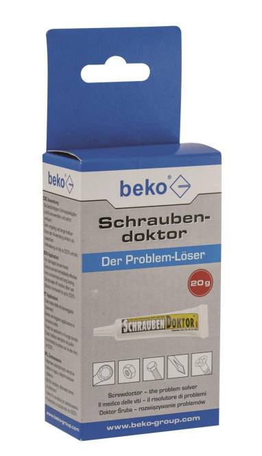 Beko Schraubendoktor 20 g Tube 2616020 (Inhalt 18 Stück) Install.Baumaterial Werkzeug Messgeräte