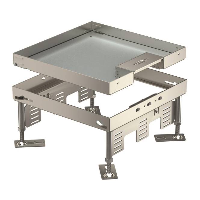 OBO RKSN2 9 VS 20 Quadratische Kassette m.Schnurauslass 242x243mm A2 7409218 Install.Baumaterial