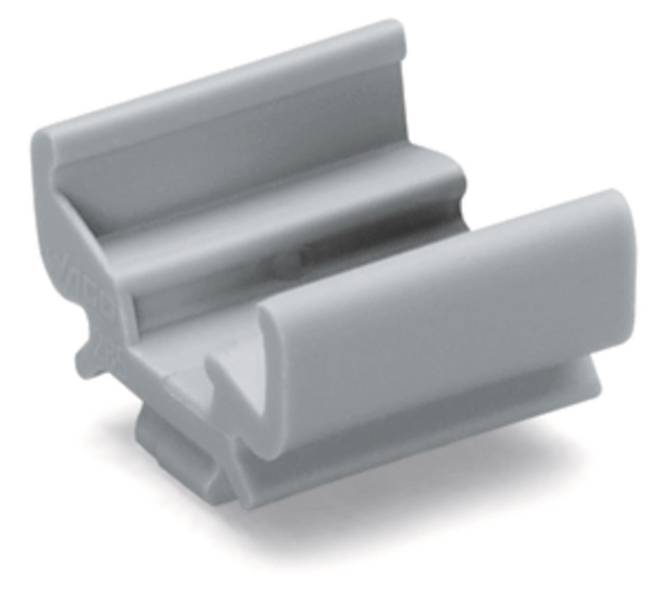 WAGO 285-442 Adapter,grau (Inhalt 25 Stück) Industriematerial Verbindungstechnik Reihenklemmen