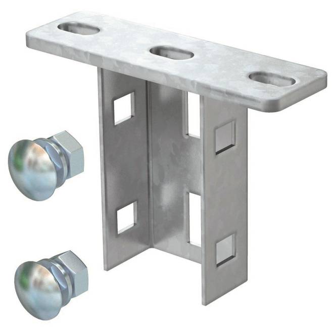 OBO KU 3 FT Kopfplatte f.US 3-Stiel St FT 6348874 Install.Baumaterial Verlegesys/Verbi.Mat