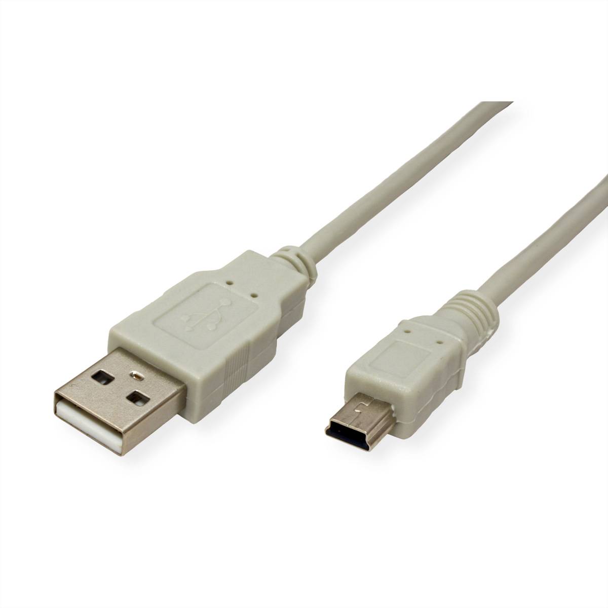 STANDARD USB 2.0 Kabel, Typ A - 5-Pin Mini, 3 m Kabel USB & Lightning