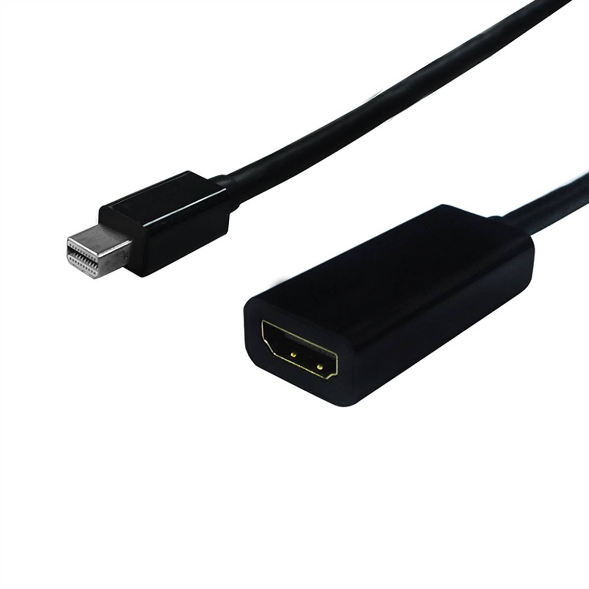 STANDARD Mini DisplayPort-HDMI Adapter, DP ST - HDMI BU Terminatoren, Konverter Adapter