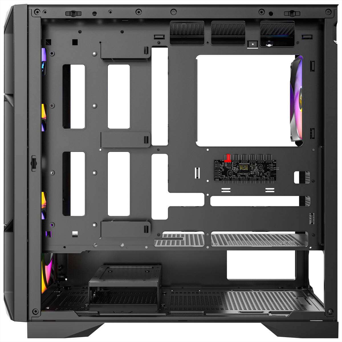 ANTEC AX-1000 ARGB Gaming E-ATX, ATX, Micro-ATX, ITX Mid Tower PC Gehäuse, schwarz