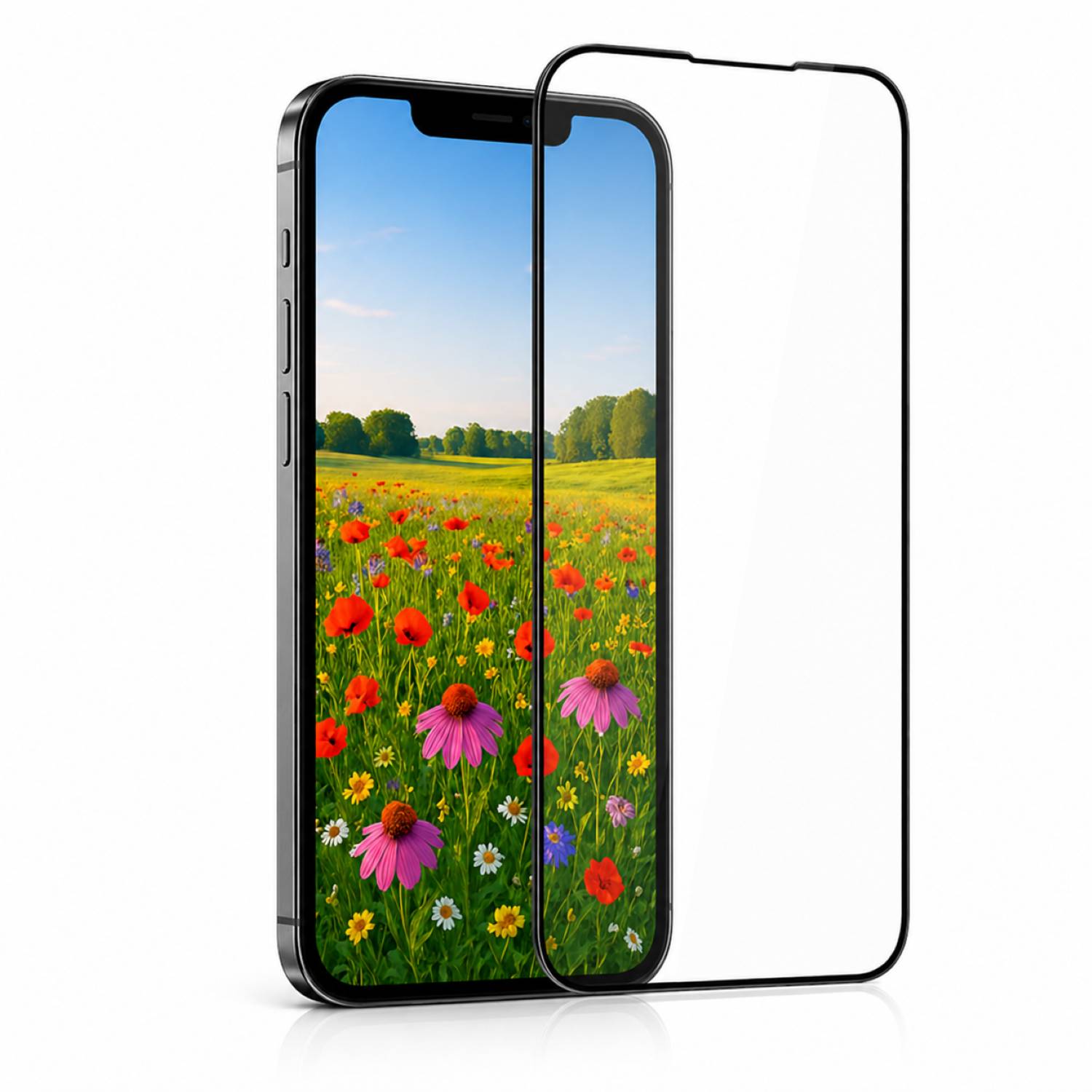 klares 5D | 9H Schutzglas Set für Samsung Galaxy A35 5G