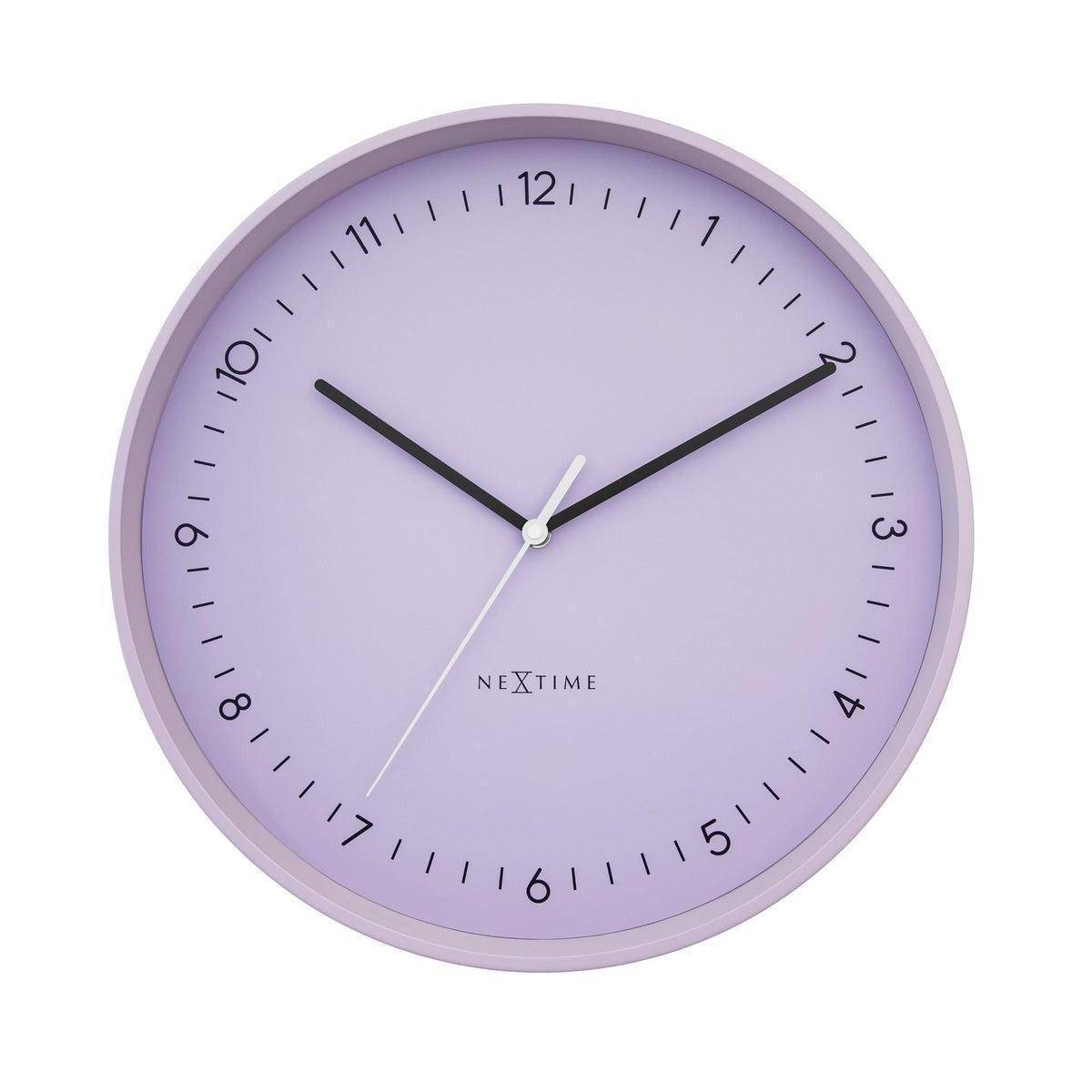 Wanduhr 40cm – Lautlos – Metall – NeXtime "Berlin L"