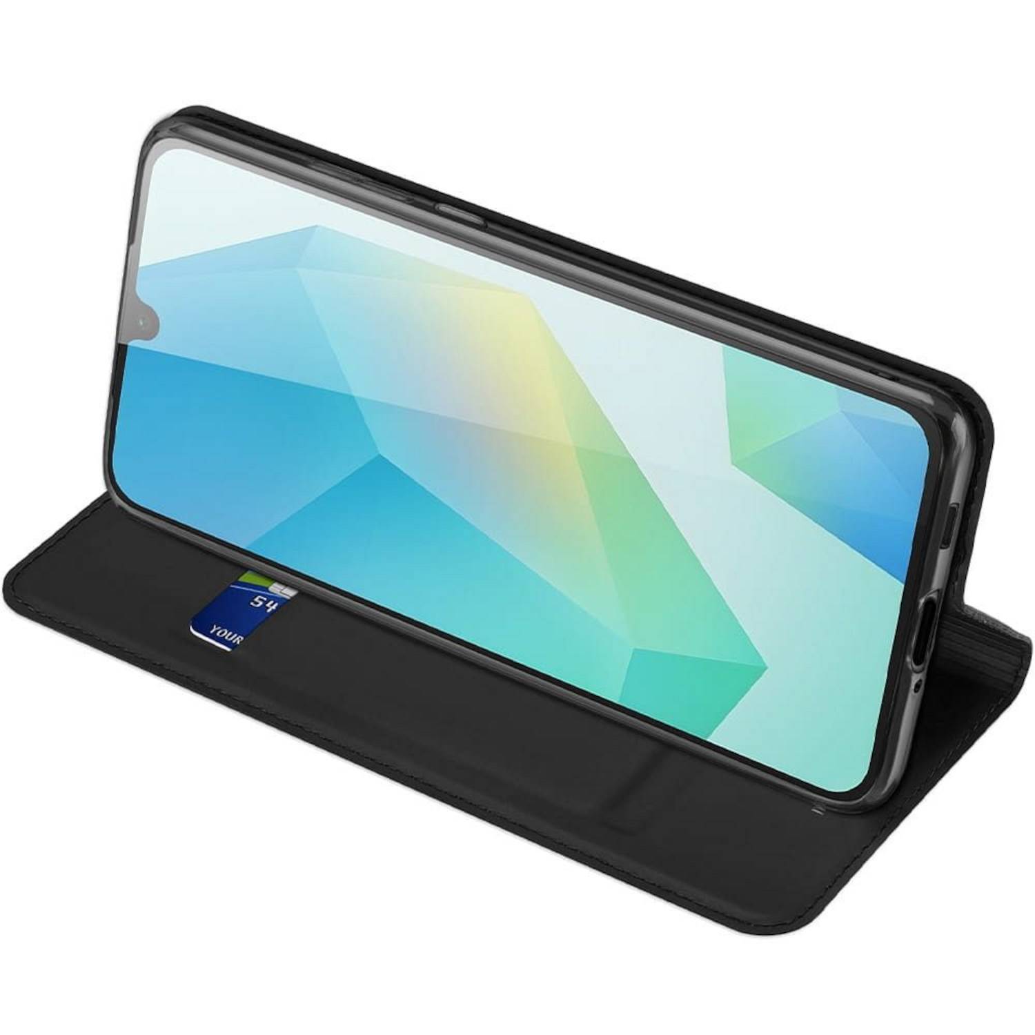 Dux Ducis Skin Pro Schwarz für Samsung Galaxy A17, Galaxy A17 5G