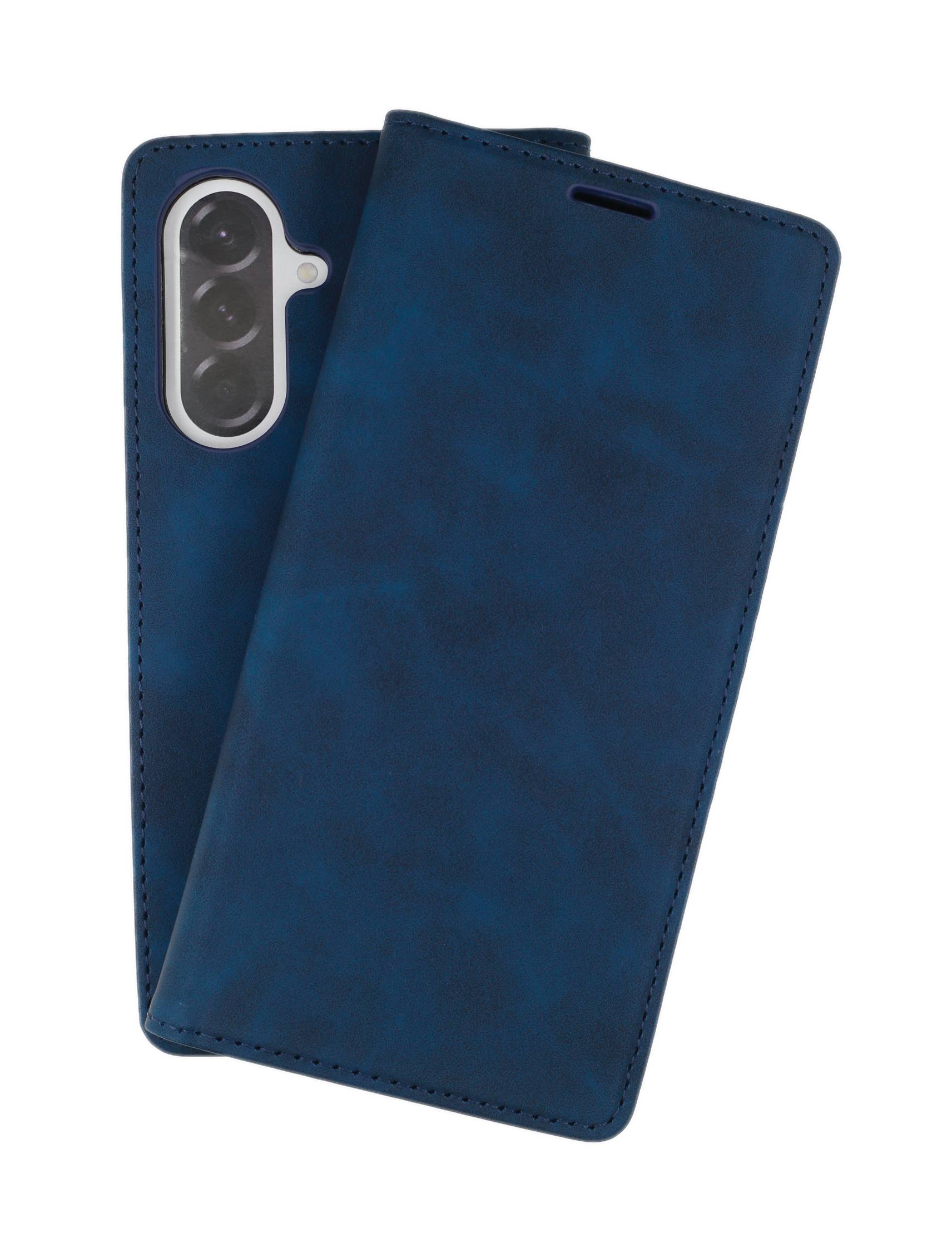 JAMCOVER Bookcover Mellow Marineblau für Samsung Galaxy A37 5G