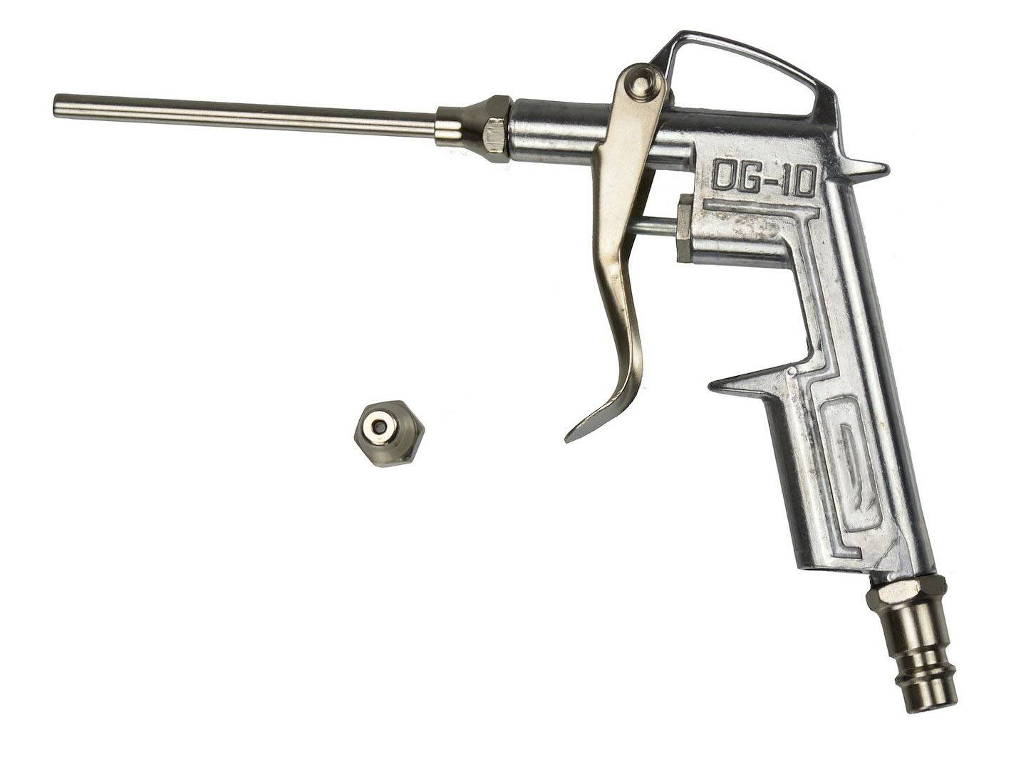 Druckluft-Ausblaspistole mit kurzer (25 mm) & langer (100 mm) Düse