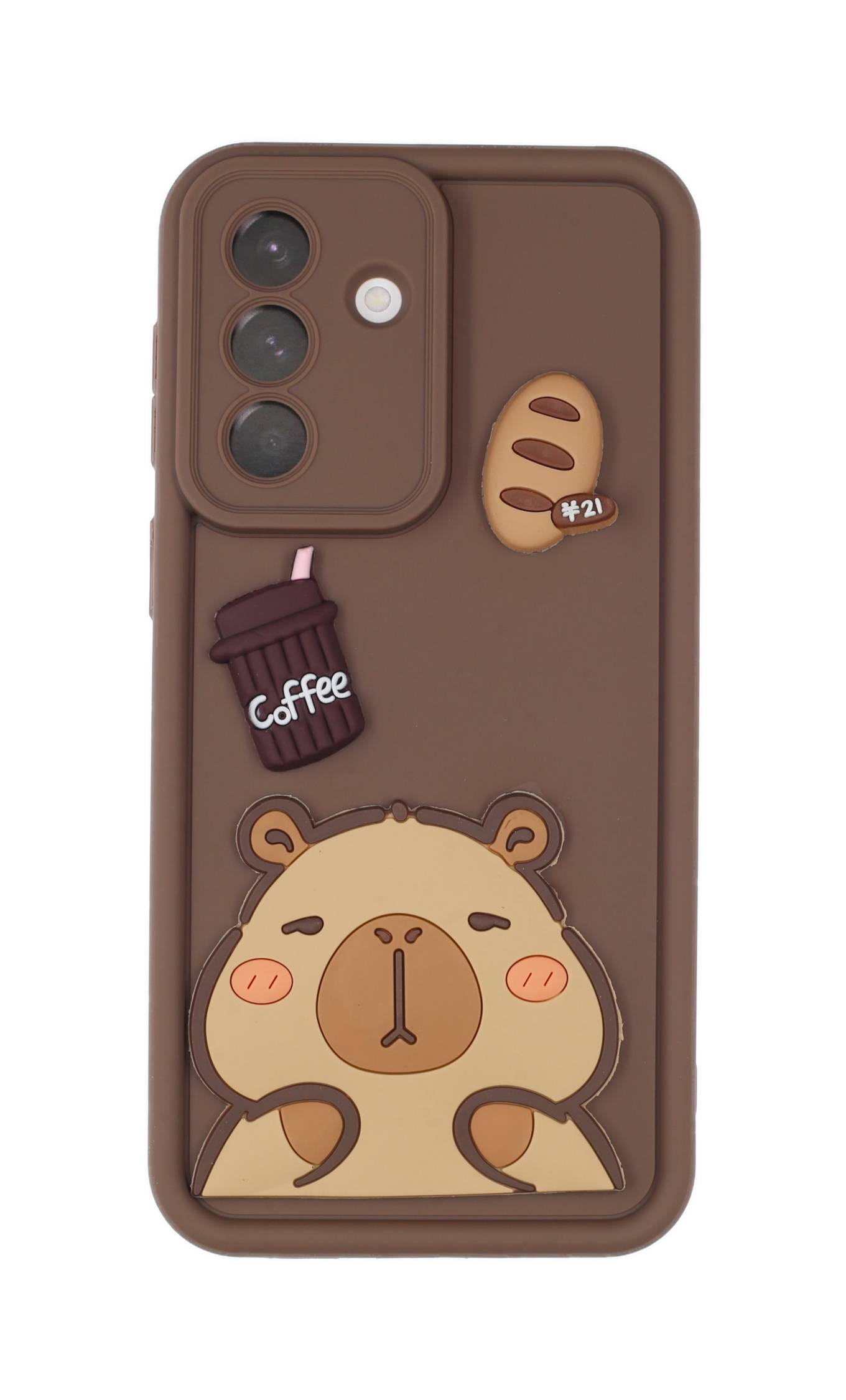 JAMCOVER 3D Case Braun für Samsung Galaxy A57 5G
