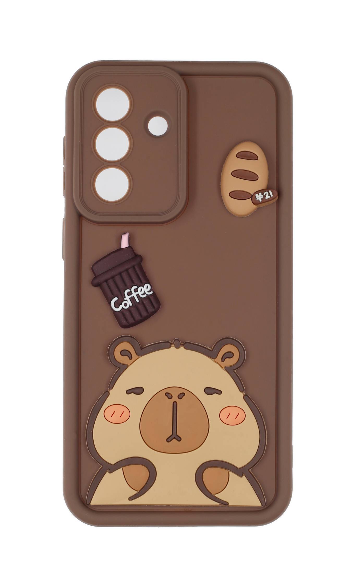 JAMCOVER 3D Case Braun für Samsung Galaxy A57 5G