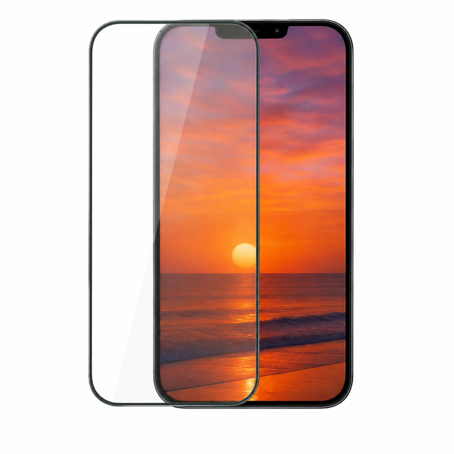 Matt 6D / 9H full cover / full glue Schutzglas Set für Samsung Galaxy A17, A16, M16