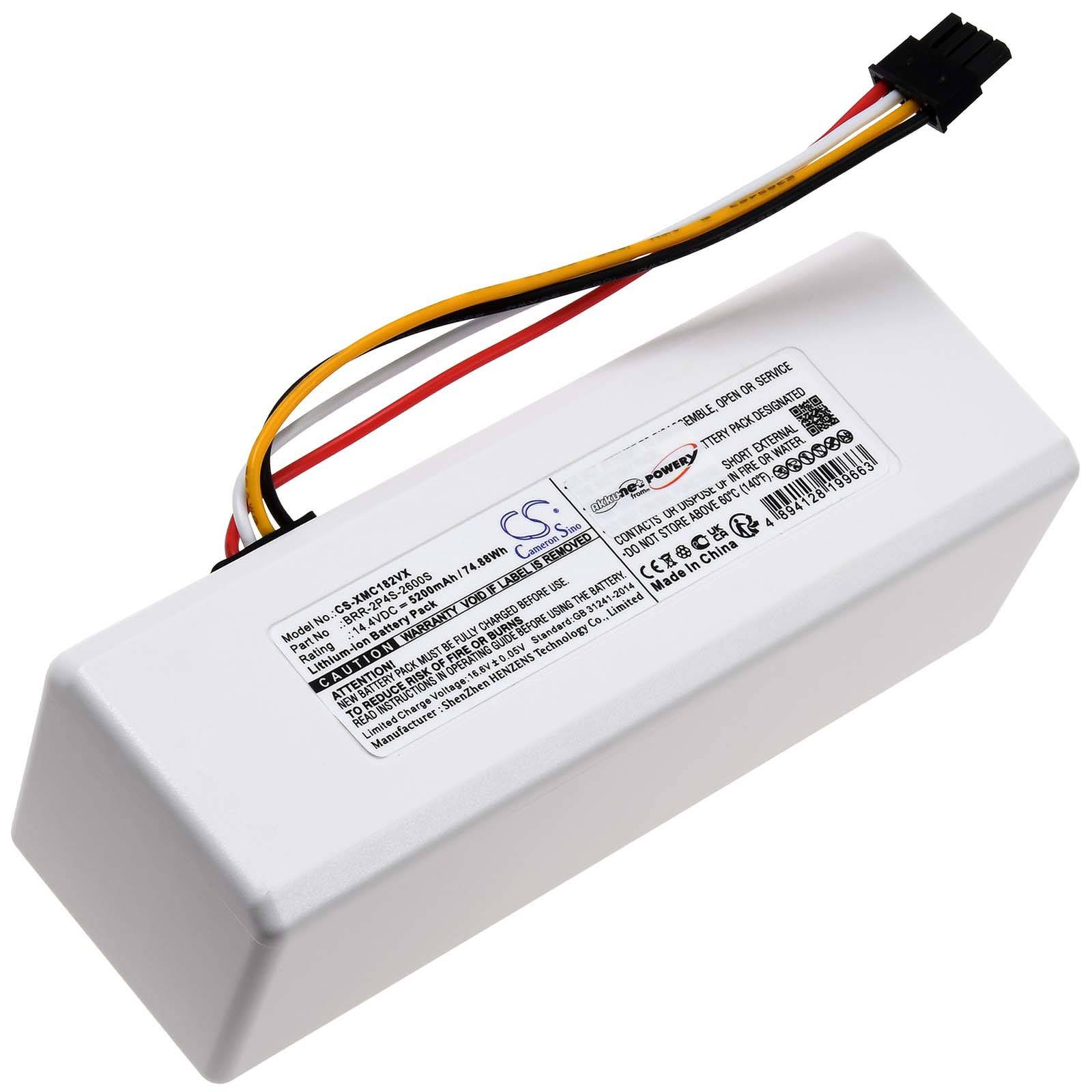 Powery Powerakku kompatibel mit Xiaomi Typ P1904-4S2P-MM, 14,4V, Li-Ion