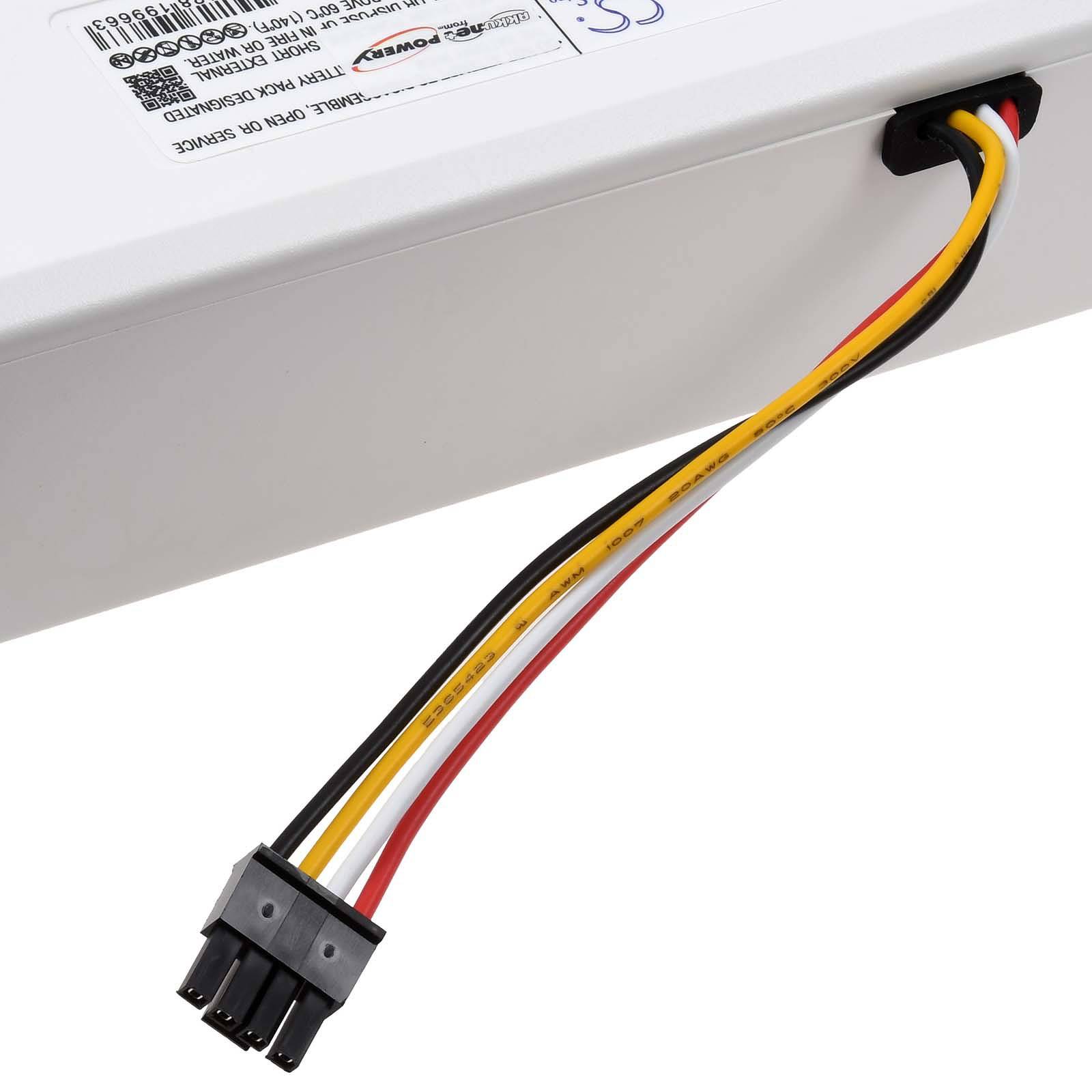 Powery Powerakku für Xiaomi Roborock 1C Saugroboter, 14,4V, Li-Ion