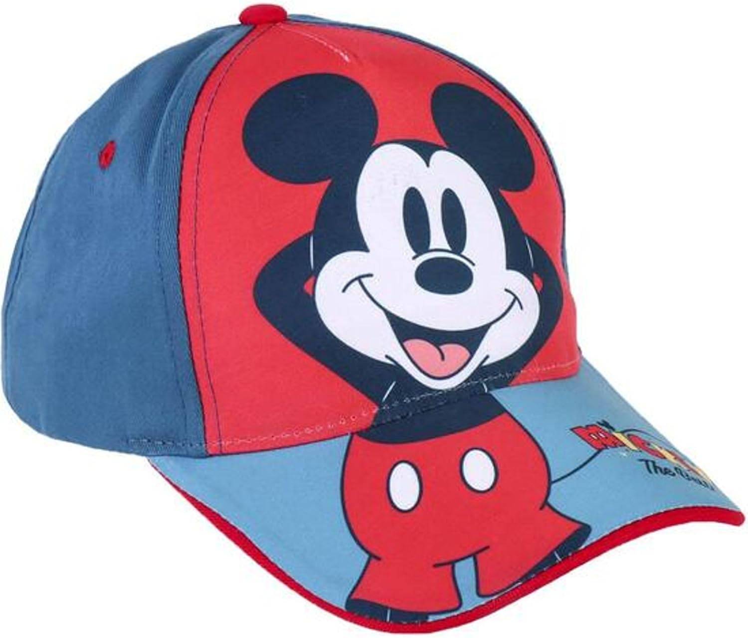 Cap Katte Mickey Mouse Verstellbarer Klettverschluss Kinder 2-8 Jahre