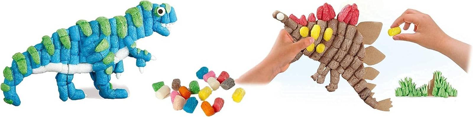 Playmais Fun to Play MAXI PACK 3in1 Motorik Spielzeug 1000 Teile 8 Vorlagen 3+
