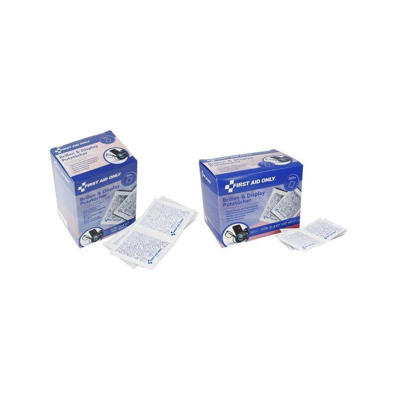 FIRST AID ONLY Brillen-Putztuch, 200er Pack