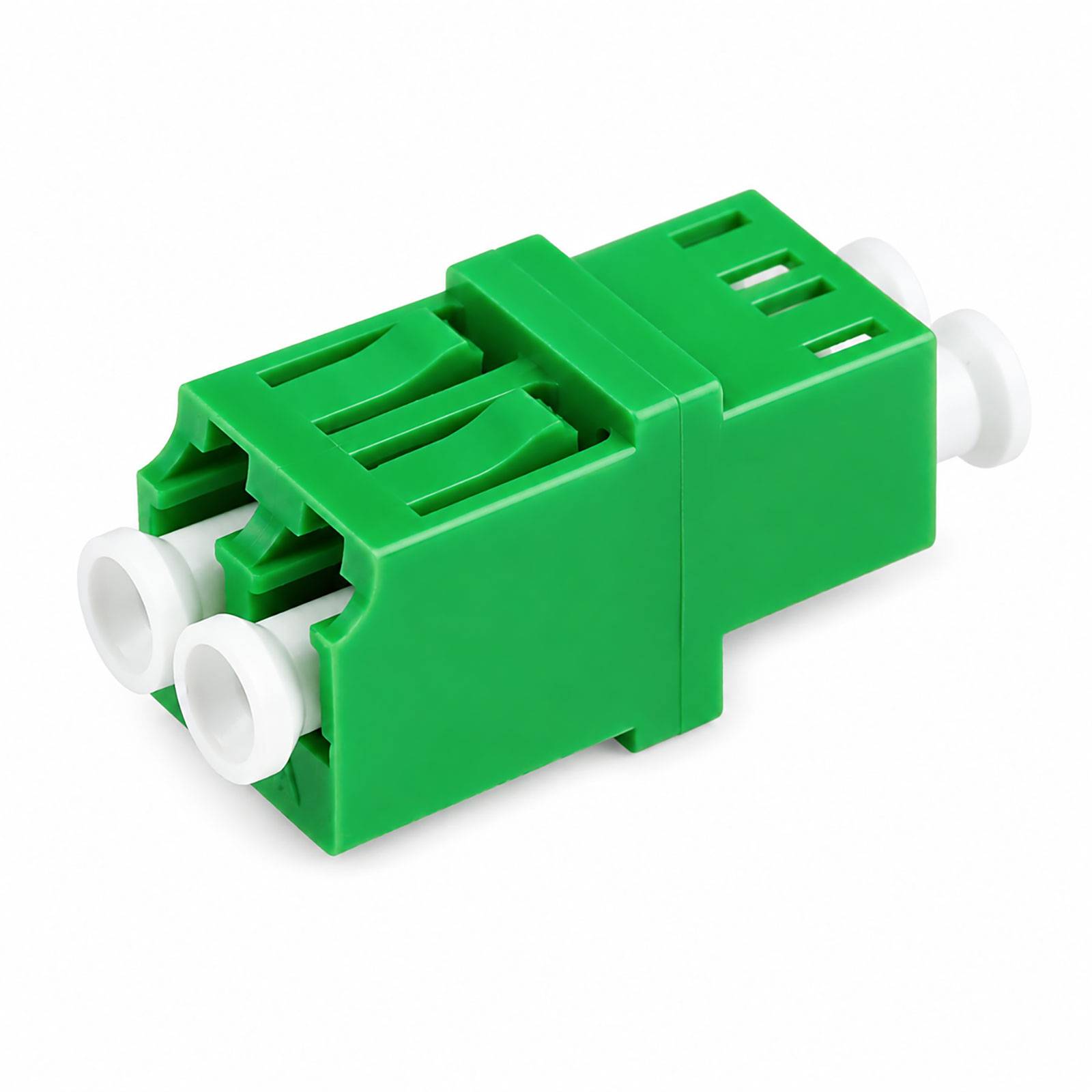 hb-digital LWL Verbinder LC/APC Duplex OS1/OS2 Singlemode gruen
