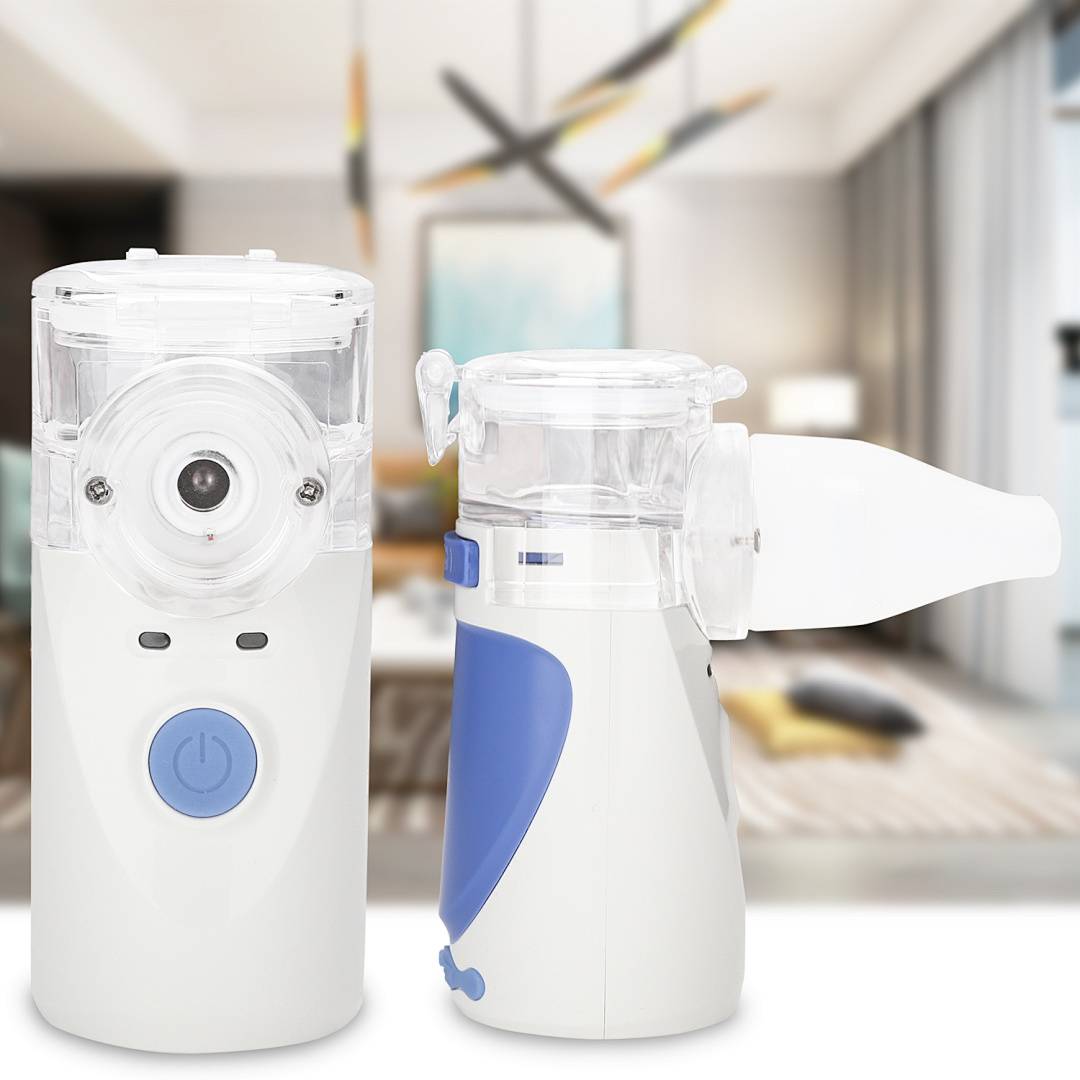 Inhalator Inhaliergerät Vernebler für Erwachsene Kinder Zerstäuber Inhalationsgerät Mini-Inhalator Medizinischer Kompakt-Inhalator Nano Husten