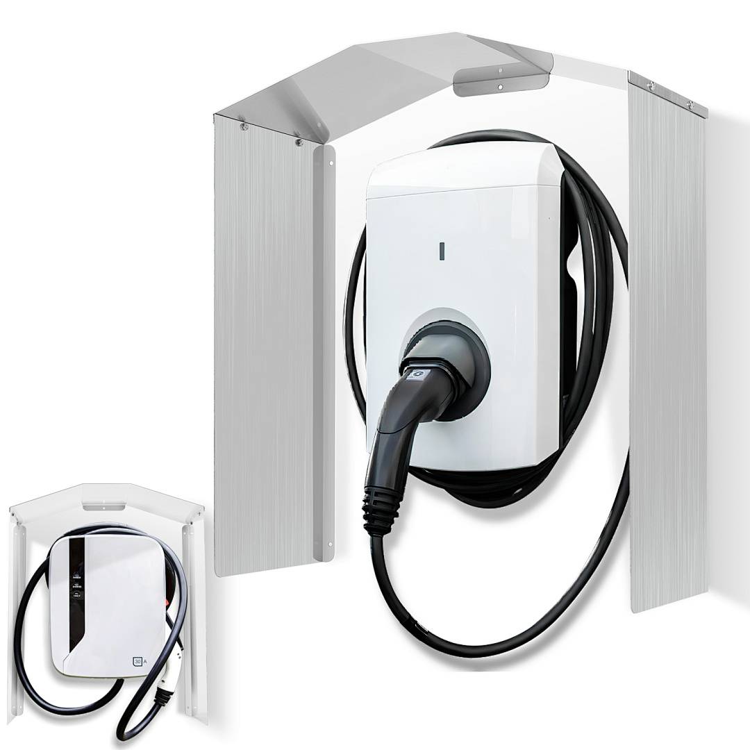 wallbox wetterschutz Schutzdach Regenschutz 40*20*45 cm Schutz Wallbox Wetterschutz Dach Stahl Regen